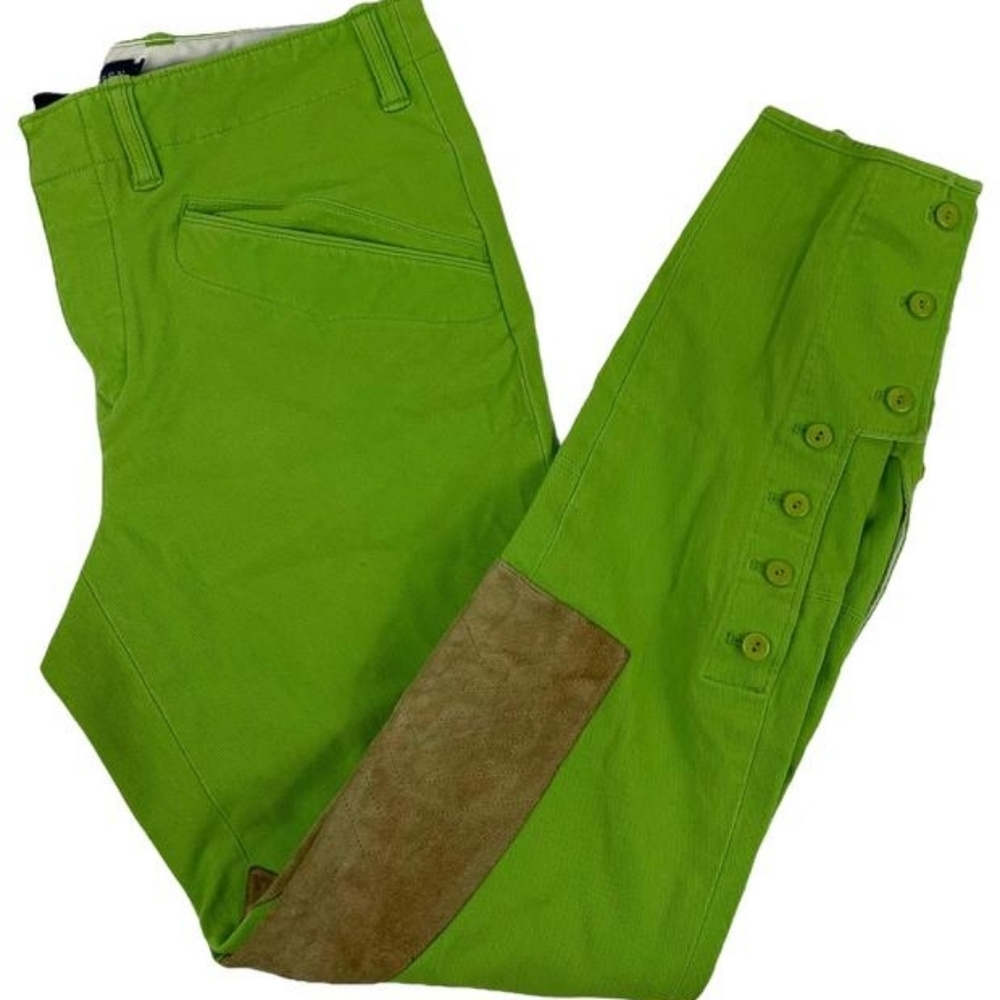 Ralph Lauren Lime Riding Crops